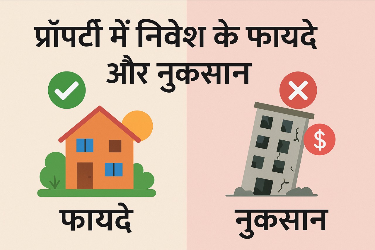 प्रॉपर्टी में इन्वेस्टमेंट के फायदे और नुकसान