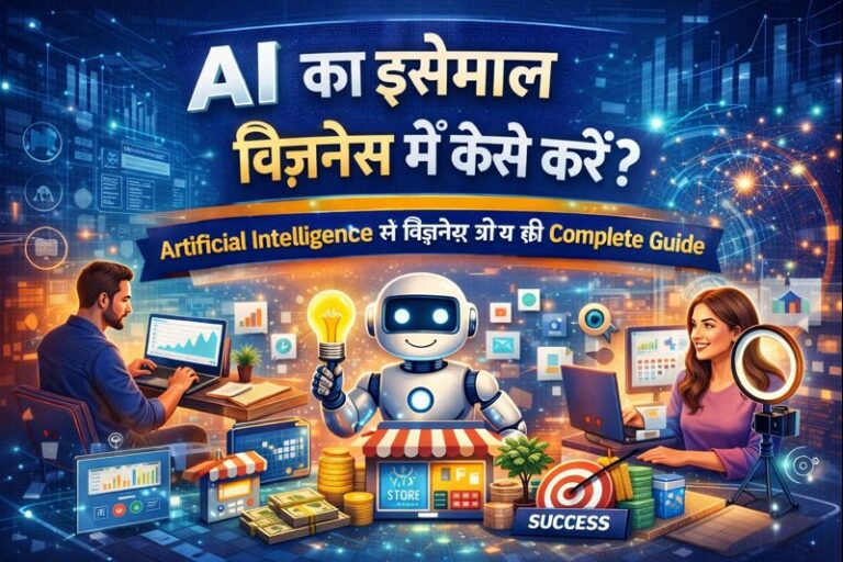 AI का इस्तेमाल बिज़नेस में कैसे करें